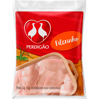 Filézinho de Peito de Frango Sassami Perdigão Pct 1kg