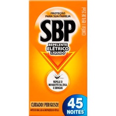 Inseticida SBP Líquido 45 Noites Refil 35ml
