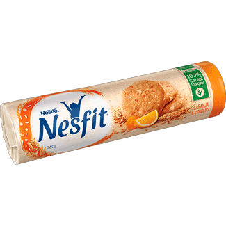 Biscoito Integral Laranja & Cenoura Nesfit 160g