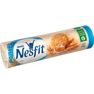 Biscoito Integral Leite & Mel Nesfit 160g