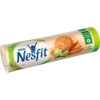 Biscoito Integral Limão & Cereais Nesfit 160g
