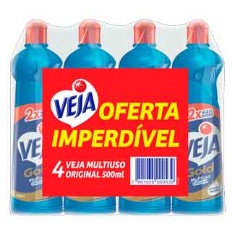 Kit de Limpeza Veja Original 4un 500ml