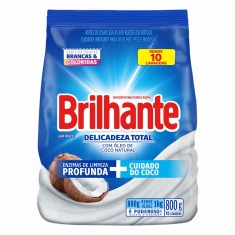 Lava Roupas em Pó Delicadeza Total Brilhante 800g