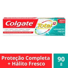 Creme Dental Total 12 Advanced Fresh Gel Colgate 90g