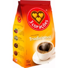 Café Tradicional 3 Corações 500g