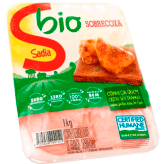 Sobrecoxa de Frango Congelada Bio Sadia 1kg