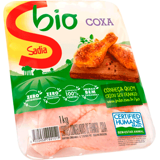 Coxa de Frango Congelada Bio Sadia 1kg