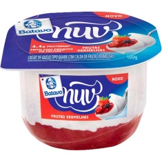 Creme de Queijo Tipo Quark sabor Frutas Vermelhas Nuv Batavo 100g