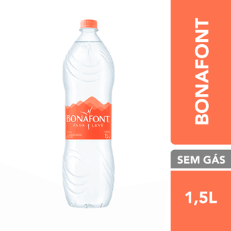 Água Mineral sem Gás Bonafont 1,5L