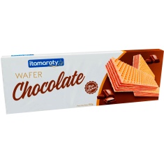 Biscoito Wafer Sabor Chocolate Itamaraty 110g