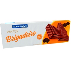 Biscoito Wafer Sabor Brigadeiro Itamaraty 110g