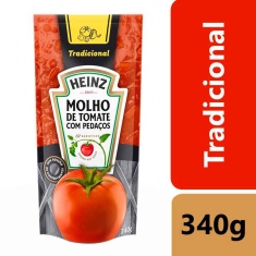 Molho de Tomate Heinz Tradicional 340g