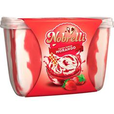 Sorvete Calda de Morango Nobrelli 2L