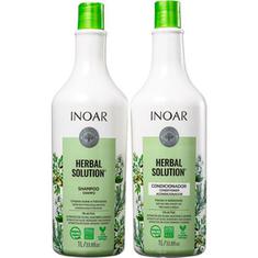 Kit Shampoo + Condicionador Herbal Solution Inoar 1L