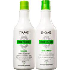Kit Shampoo + Condicionador Herbal Solution Inoar 500ml