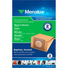 Kit Saco Descartável Para Aspirador de Pó Sim 01 Electrolux