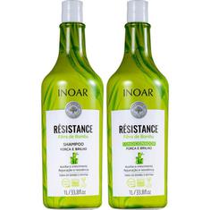 Shampoo + Condicionador Résistance Bambu Inoar 1l