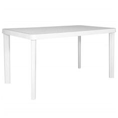 Mesa Retangular Bali Branca 120x70cm Garden Life