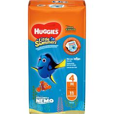 Fraldas Praia & Piscina Little Swimmers M Huggies 11un.