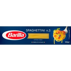 Macarrão Grano Duro Barilla Spaghettini 3 - 500g
