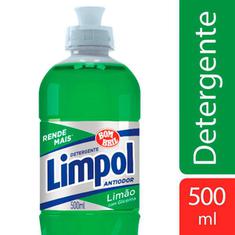 Detergente Líquido Limpol Limão 500ml