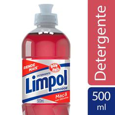 Detergente Líquido Limpol Maçã 500ml