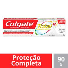 Creme Dental Colgate Total 12 Clean Mint 90g