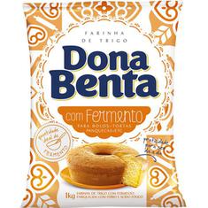 Farinha de Trigo com Fermento Dona Benta 1kg