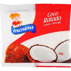 Coco Ralado Menina Extra Úmido 50g