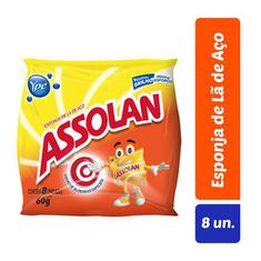 Lã de Aço Assolan 8un