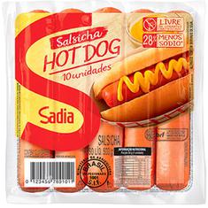 Salsicha Hot Dog Sadia 500g