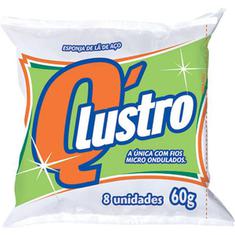Lã de Aço Q-Lustro 8un