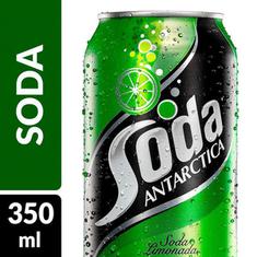 Refrigerante Sabor Limão Soda Antarctica 350ml