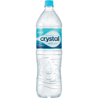 Água Mineral sem Gás Crystal 1,5L
