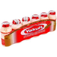 Leite Fermentado Yakult 6X80ml