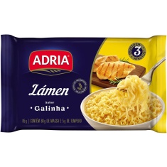 Macarrão Instantâneo Adria Sabor Galinha 85g