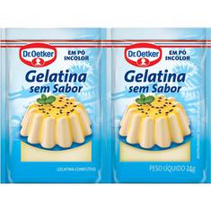 Gelatina em Pó sem Sabor Oetker 24g