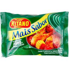 Tempero Mais Sabor Kitano para Aves, Peixes e Arroz 60g