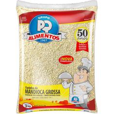 Farinha de Mandioca Grossa PQ 3kg