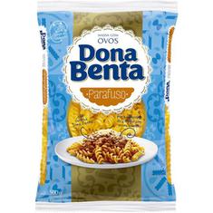 Macarrão com Ovos Parafuso Dona Benta 500g