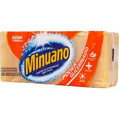 Sabão em Pedra Minuano Glicerina 5X200g