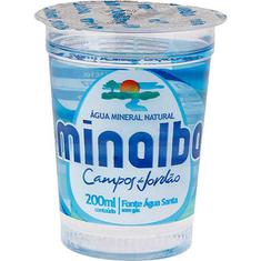 Água Mineral sem Gás Minalba 200ml
