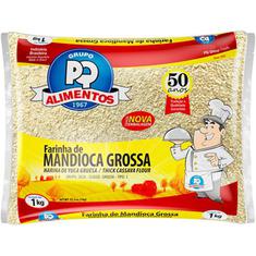 Farinha de Mandioca Grossa PQ 1kg
