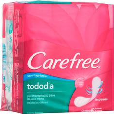 Absorvente Carefree Brisa com 40 unidades