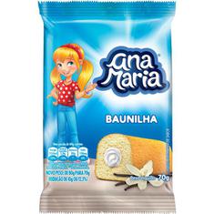 Bolinho Recheado Ana Maria Baunilha 70g
