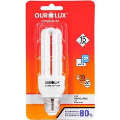 Lâmpada Eletrolux Ourolux Compacta 3U 15W/127V