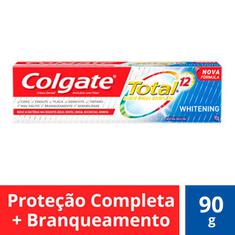 Creme Dental Total 12 Whitening Gel Colgate 90g