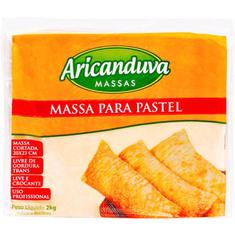 Massa para Pastel Cortada Aricanduva 2kg