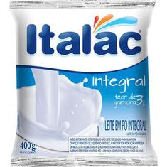 Leite em Pó Integral Italac 400g