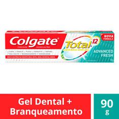 Creme Dental Total 12 Advanced Fresh Gel Colgate 90g
